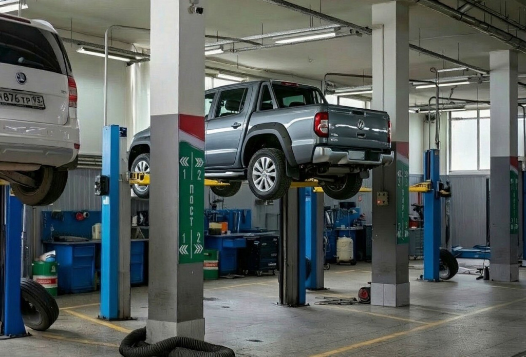 Ремонт тормозной системы Volkswagen Amarok в Краснодаре